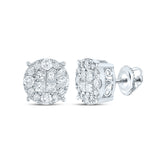 1 1/2CTW-DIA NKE SOLEIL ROUND EARRINGS
